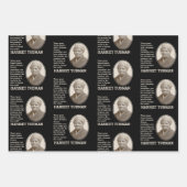  Inspirerend Quote HARRIET TUBMAN Inpakpapier Vel (Voorkant 3)