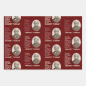  Inspirerend Quote HARRIET TUBMAN Inpakpapier Vel (Voorkant)