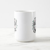 Inspirerend quote, je potentieel is eindeloos koffiemok (Center)