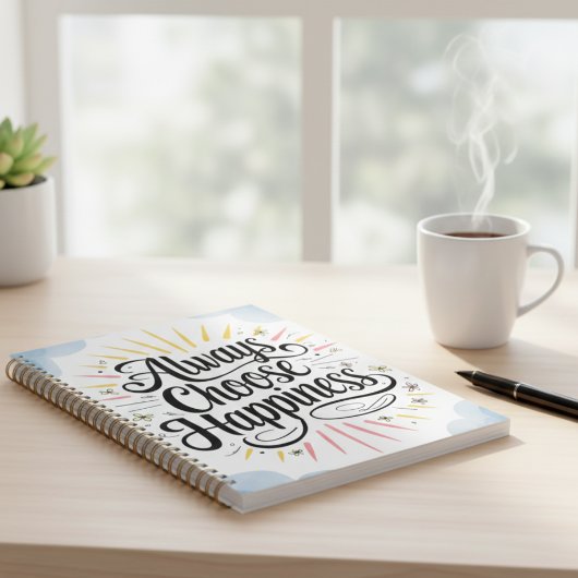 Inspirerend quote kiest altijd voor happy positive planner