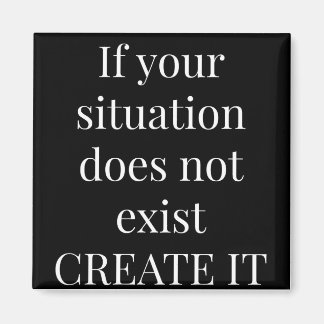 Inspirerend Quote Koelkastmagneet 2x2 Vierkant Magneet