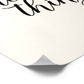 Inspirerend quote kunst Geniet van kleine dingen Poster (Hoek)