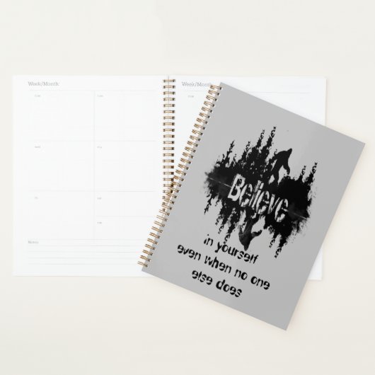 Inspirerend Quote Legend Sasquatch, Big Foot Planner (Display)