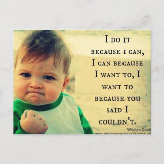 Inspirerend quote, liefde briefkaart