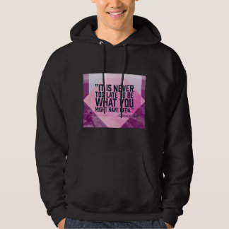 Inspirerend quote Mannen Hoodie