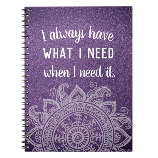Inspirerend Quote Motivatie Gratitude Journal Notitieboek (Voorkant)