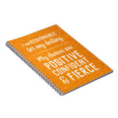 Inspirerend Quote Motivatie Gratitude Journal Notitieboek (Rechterzijde)