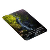 inspirerend quote - natuur foto - magneet (Rechterzijde)