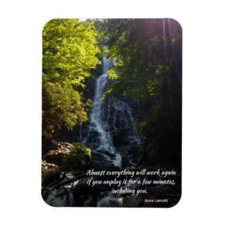 inspirerend quote - natuur foto - magneet