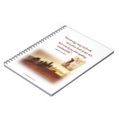 inspirerend quote notitieboek (Linkerzijde)