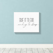 Inspirerend quote op witgewassen hout canvas afdruk (Insitu (Houten vloer))