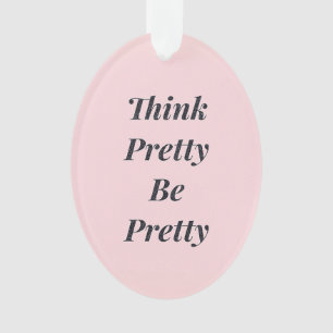 Inspirerend quote ornament