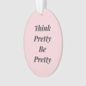 Inspirerend quote ornament (voorkant)