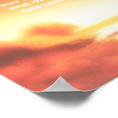 inspirerend quote poster natuur landschapskunst (Hoek)