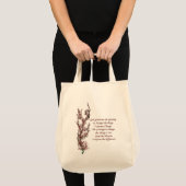 Inspirerend Quote Service Prayer Tote Bag (Voorkant (product))