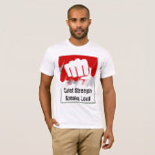 Inspirerend quote T shirt voor mannen (Voorkant volledig)