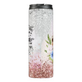 Inspirerend quote ter ere van het moederschap thermosbeker (Achterkant)