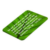 Inspirerend Quote van Epicurus Magnet Magneet (Linkerzijde)