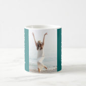 Inspirerend quote "Wees niet bang" met Foto Koffiemok (Center)