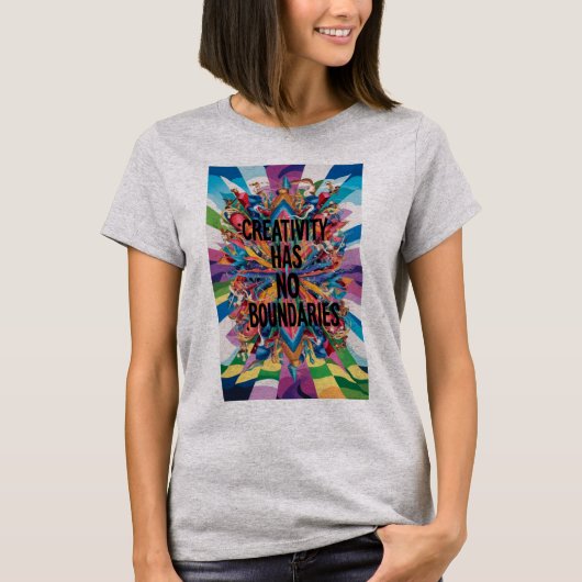 Inspirerend Quotes Ash Grijs T-shirt (Voorkant)