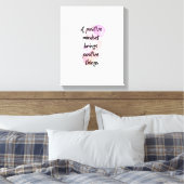 inspirerend quotes positief, Get Motivated Canvas Afdruk (Insitu (Slaapkamer))
