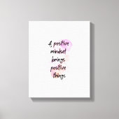 inspirerend quotes positief, Get Motivated Canvas Afdruk (Voorkant)