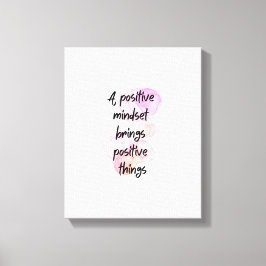 inspirerend quotes positief, Get Motivated Canvas Afdruk