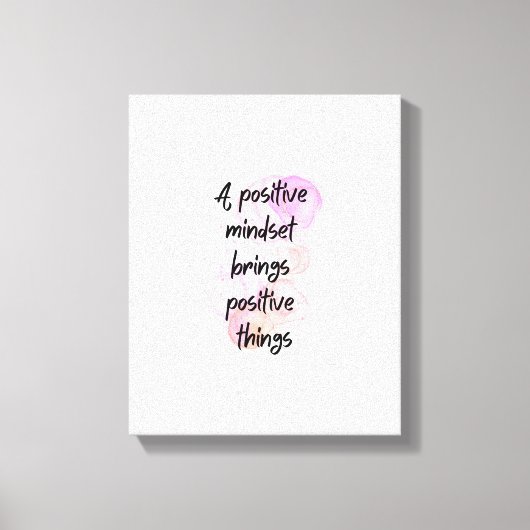 inspirerend quotes positief, Get Motivated Canvas Afdruk (Voorkant)