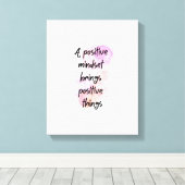 inspirerend quotes positief, Get Motivated Canvas Afdruk (Insitu (Houten vloer))