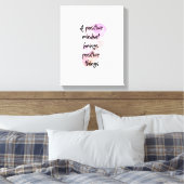 inspirerend quotes positief, Get Motivated Canvas Afdruk (Insitu (Slaapkamer))