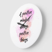 inspirerend quotes positief, Get Motivated Grote Klok (Hoek)