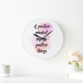 inspirerend quotes positief, Get Motivated Grote Klok (Huis)