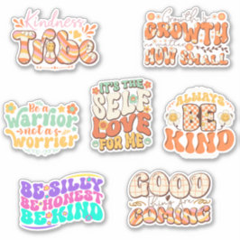 Inspirerend quotes, Positivity scrapbook pack Sticker