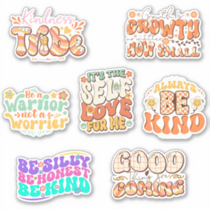 Inspirerend quotes, Positivity scrapbook pack Sticker