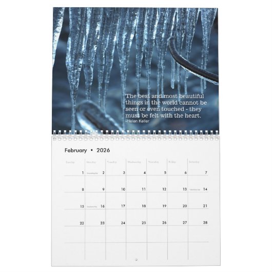 Inspirerend Quotes schilderachtig natuur 2019 Kale Kalender (Feb 2026)