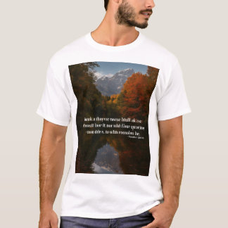Inspirerend quotes T-shirt ontwerp: