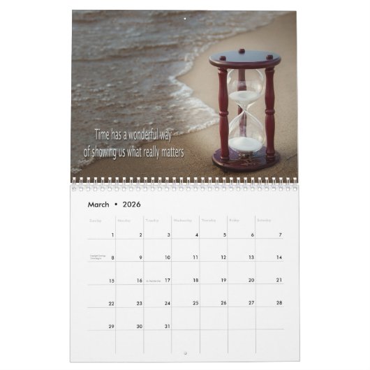 Inspirerend quotes voor met fotografie kalender (Mar 2026)