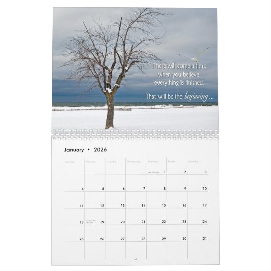 Inspirerend quotes voor met fotografie kalender (Jan 2026)