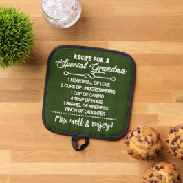 Inspirerend recept voor een speciale oma pannenlap