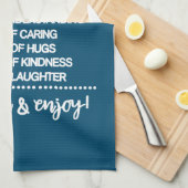 Inspirerend recept voor een speciale oma theedoek (Quarter Fold)