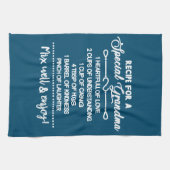 Inspirerend recept voor een speciale oma theedoek (Horizontaal)