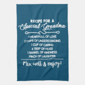 Inspirerend recept voor een speciale oma theedoek (Verticaal)