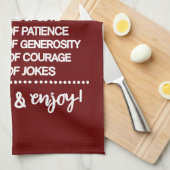 Inspirerend recept voor een speciale oom theedoek (Quarter Fold)