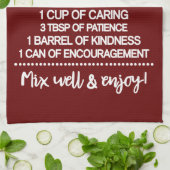 Inspirerend recept voor een speciale peettante theedoek (Gevouwen)