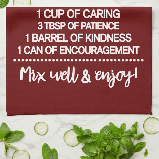 Inspirerend recept voor een speciale peettante theedoek (Gevouwen)