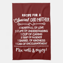 Inspirerend recept voor een speciale peettante theedoek