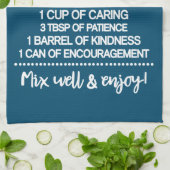 Inspirerend recept voor een speciale peettante theedoek (Gevouwen)