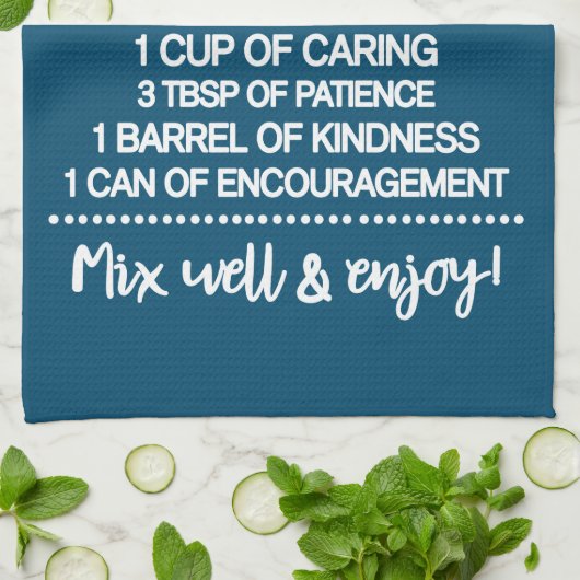 Inspirerend recept voor een speciale peettante theedoek (Gevouwen)