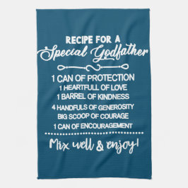 Inspirerend recept voor een speciale peetvader theedoek