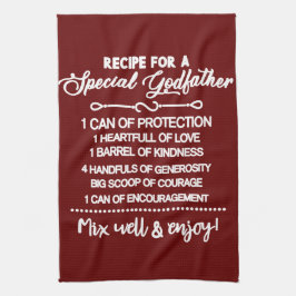 Inspirerend recept voor een speciale peetvader theedoek